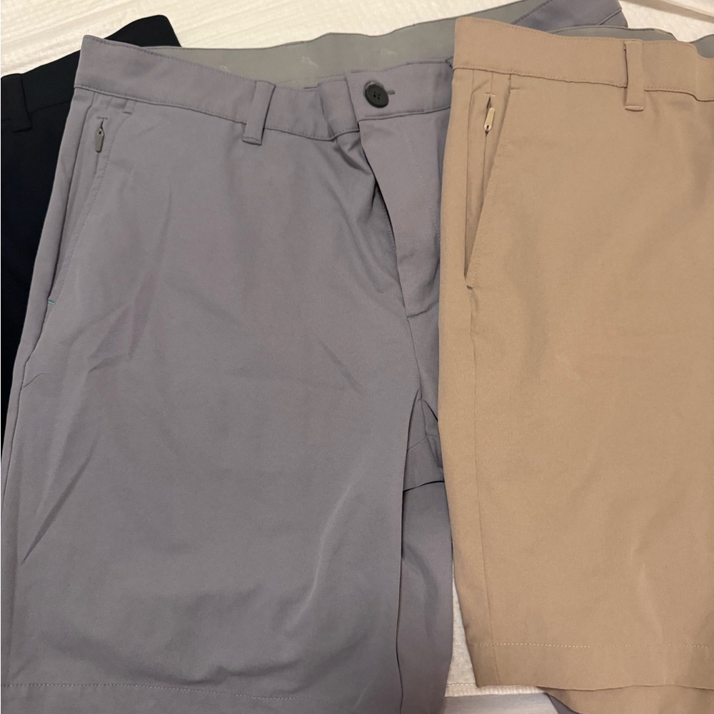 Tommy Bahama Performance Golf/leisure Lot Black Gray Khaki 36/9 - Picture 3 of 7